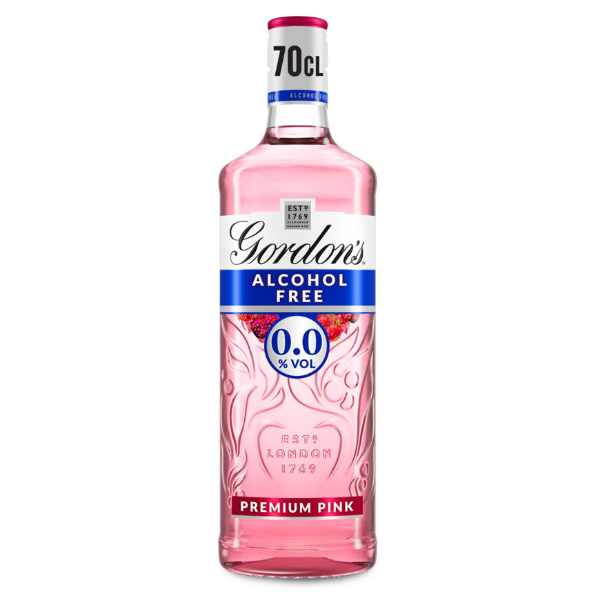 Gordon's Premium Pink 0.0%  Alcohol Free  Spirit GOODS ASDA   