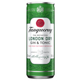 Tanqueray London Dry Gin and Tonic GOODS ASDA   