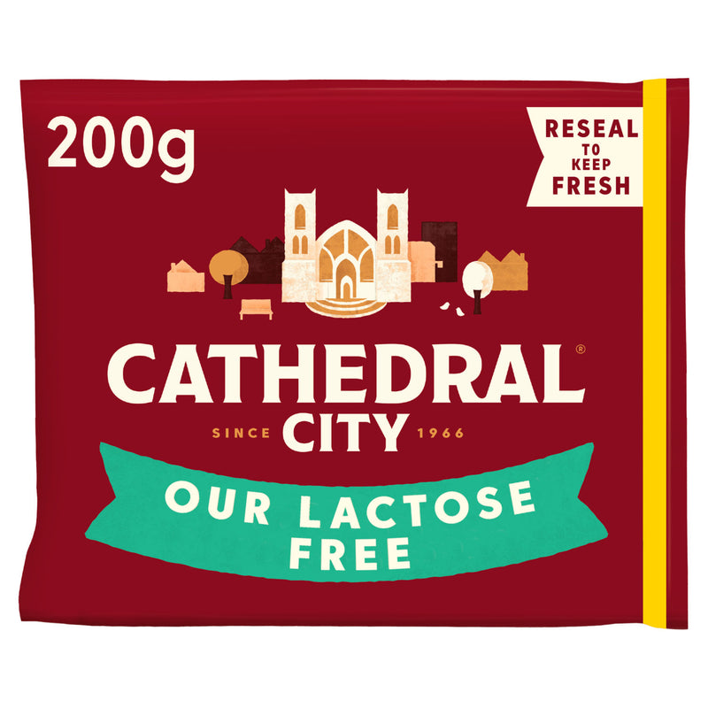 Cathedral City Lactose Free Cheddar Cheese 200g - British product