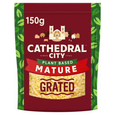 Cathedral City vegan mature cheddar cheese 150g - British product