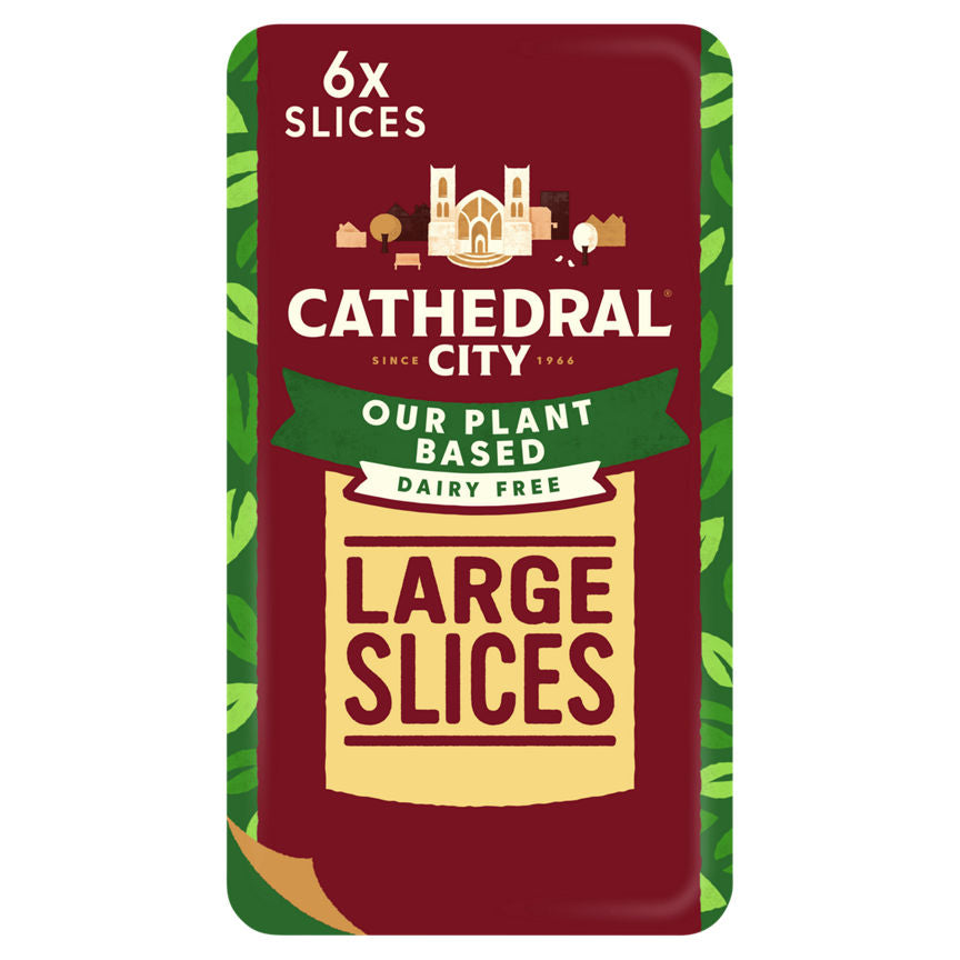 Cathedral City Our Plant Based 6 Dairy Free Cheese Alternative Slices 150g GOODS ASDA   