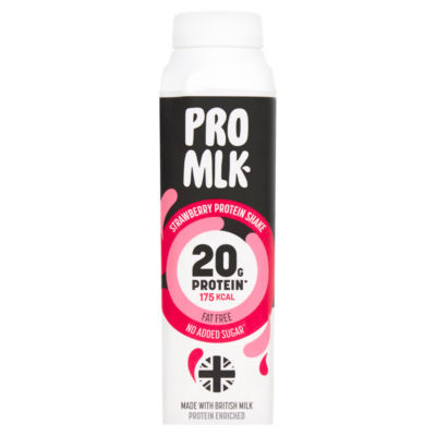 Pro Mlk Strawberry Protein Drink 330ml