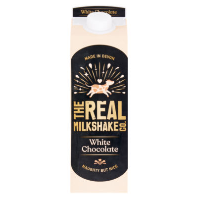 ASDA The Real Milkshake Company Hvit Sjokolade Smaksatt Melkedrikk 1 Liter - Kjøp online hos McGrocer
