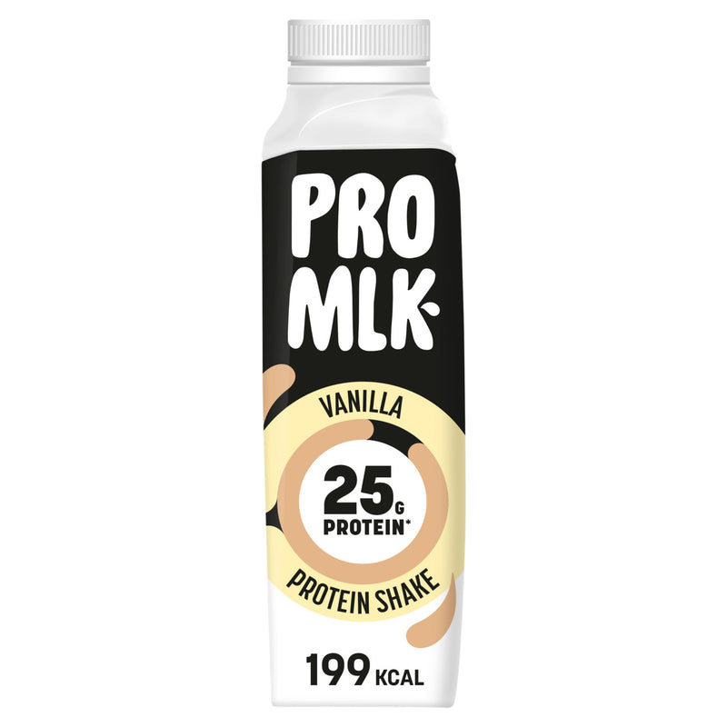 Pro Mlk vanilla protein shake 330ml, UK version