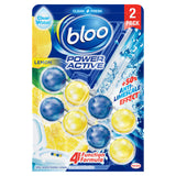 Bloo Power Active Lemon Rim Blocks 2 x 50g GOODS ASDA   