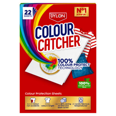 Dylon Colour Catcher 22 laundry sheets - British product