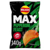 Walkers Max Pepperoni Feast sharing crisps 140g (British brand)