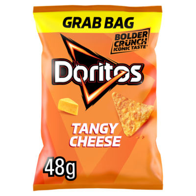 Doritos Tangy Cheese tortilla chips 48g, UK version