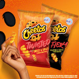 Cheetos Twisted Sweet & Spicy crisps 120g, UK version