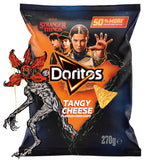 Doritos Stranger Things tangy cheese crisps 270g - British product