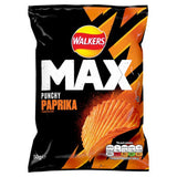 Walkers Max Punchy Paprika crisps 50g, UK version