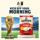 Quaker porridge sachets Original 22 x 27g, UK version