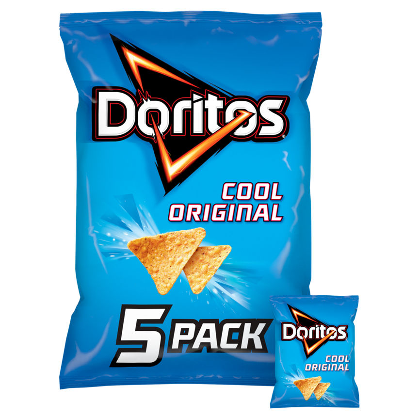 Doritos Cool Original Multipack Tortilla Chips Crisps 5x30g GOODS ASDA   