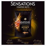 Sensations honey salt roasted peanuts 145g (British brand)