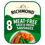 Richmond 8 Vegan Meat Free Sage & Onion Sausages GOODS ASDA   