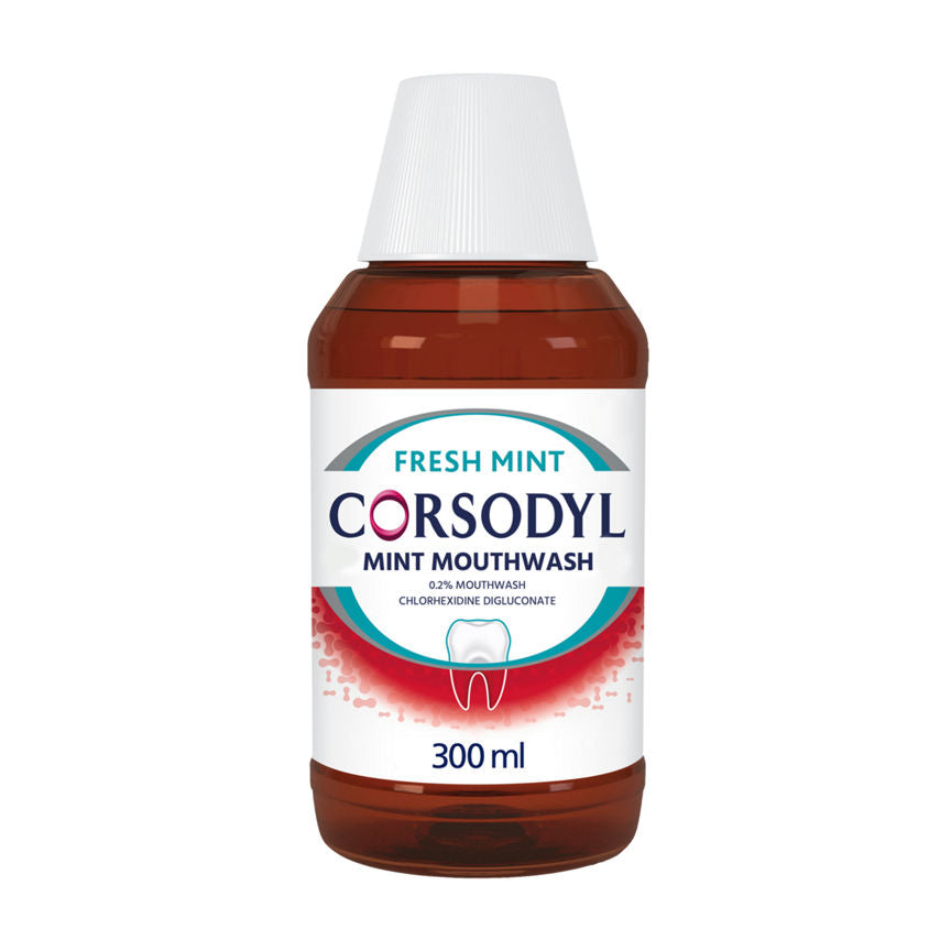 Corsodyl Gum Disease & Bleeding Gum Treatment Mint Mouthwash GOODS ASDA   