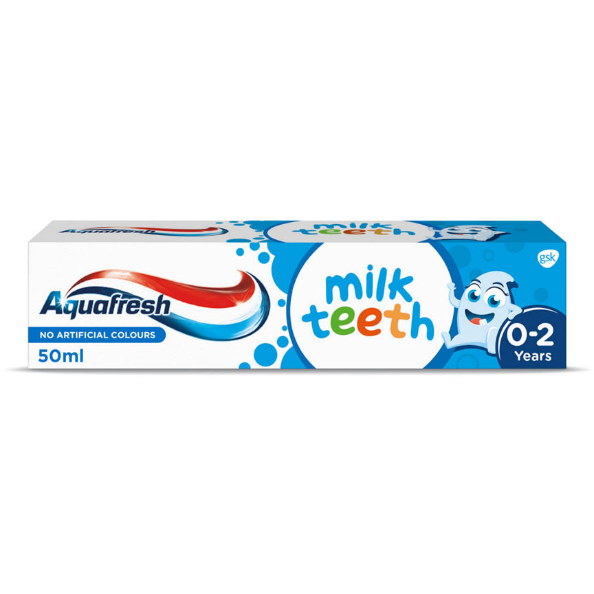 Aquafresh Baby Toothpaste, Milk Teeth 0-2 Years GOODS ASDA   