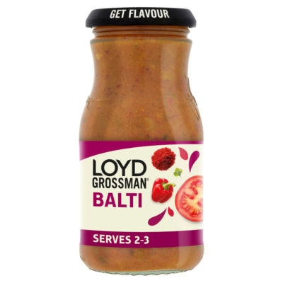 ASDA Loyd Grossman Indian Balti Curry Cooking Sauce 350g- Buy online at McGrocer