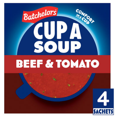 Batchelors instant soup Beef & Tomato 88g (British brand)