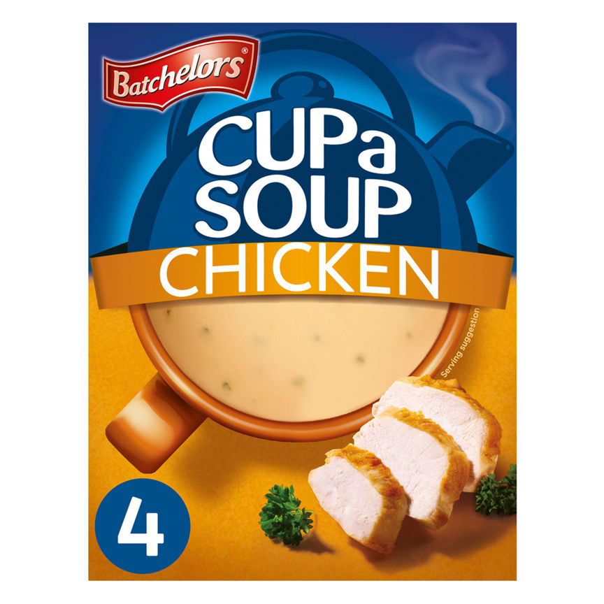 Batchelors Cup a Soup Chicken 4 Instant Soup Sachets GOODS ASDA   