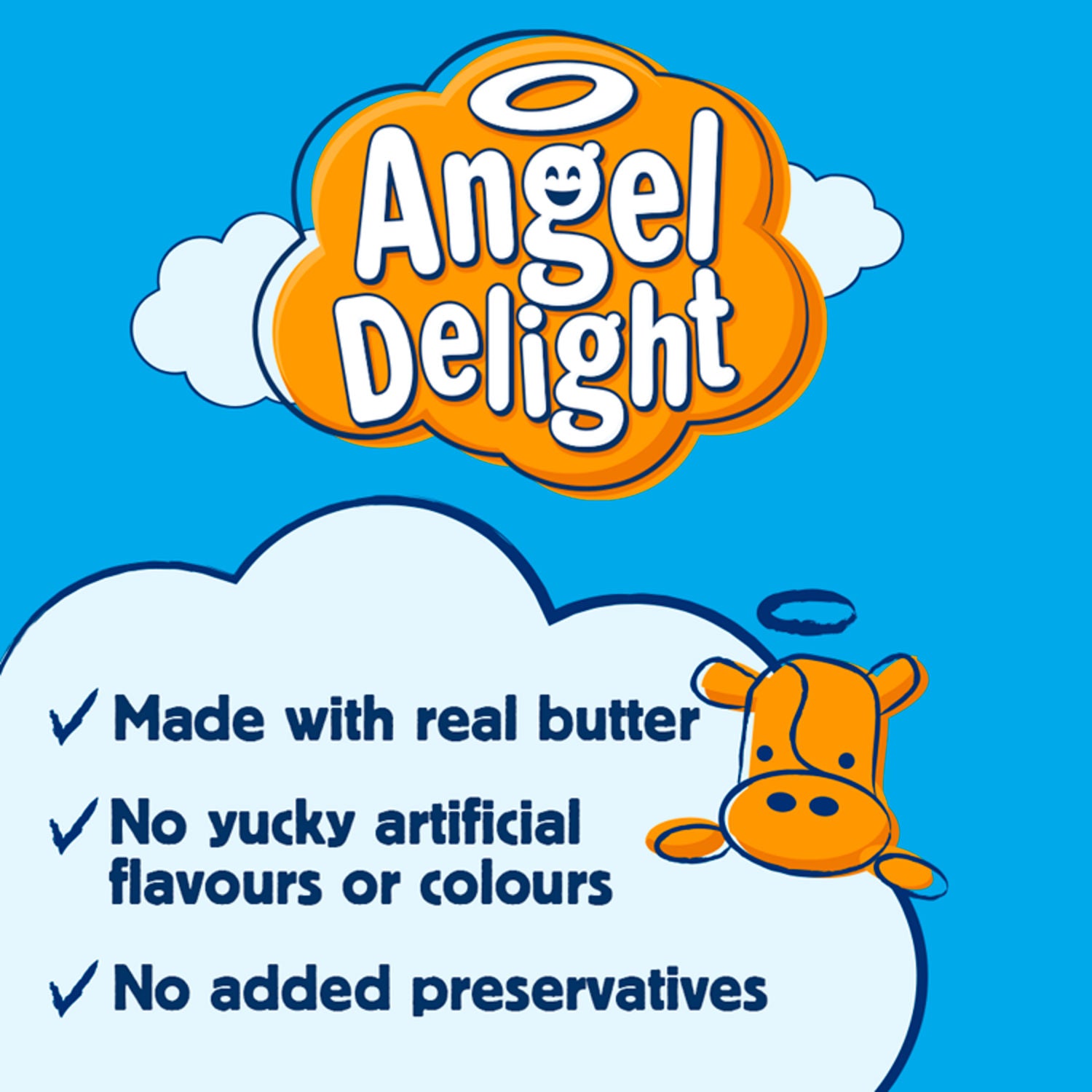 Angel Delight butterscotch instant dessert mix 59g - British product