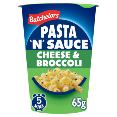 Batchelors Cheese & Broccoli flavour pasta pot 65g - British product
