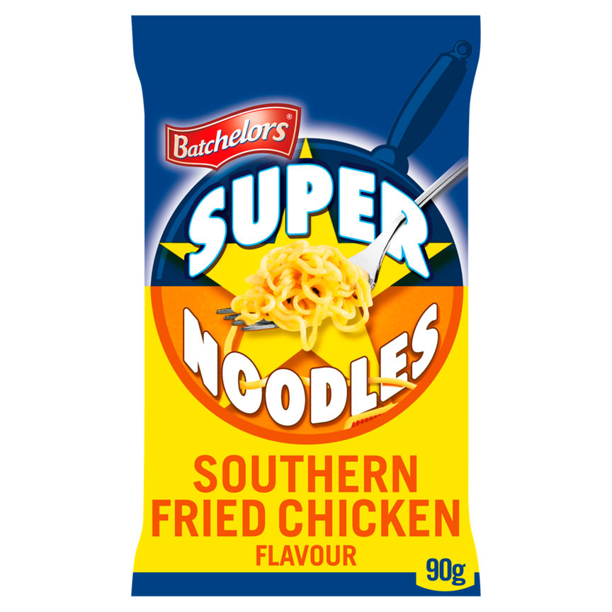 Batchelors Super Noodles Southern Fried Chicken Flavour Noodle Block GOODS ASDA   