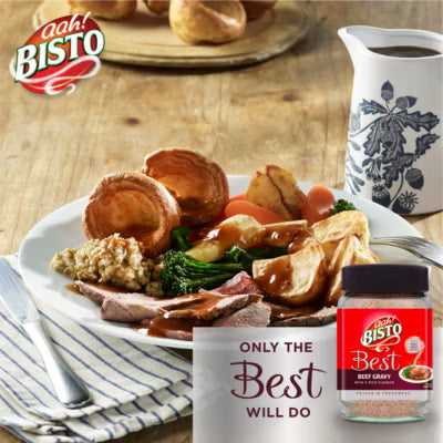 Bisto beef gravy granules 150g, UK version