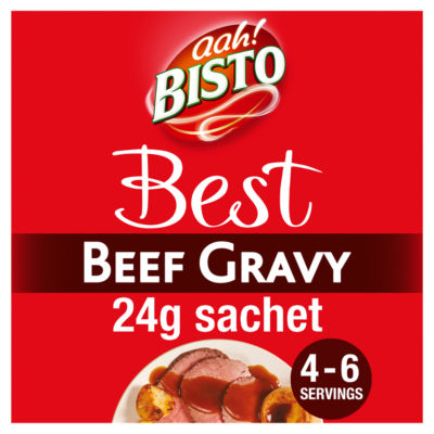 ASDA Bisto Best Beef Gravy Granules Sachet 24g- Buy online at McGrocer