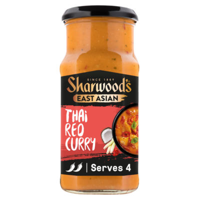 Sharwood's Thai red curry cooking sauce 415g (British brand)