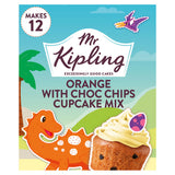 Mr Kipling Dinosaur Orange Flavoured Choc Chip Cupcake Mix 270g GOODS ASDA   