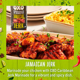 Oxo Jamaican Jerk Marinade Sauce 280g, imported from the UK