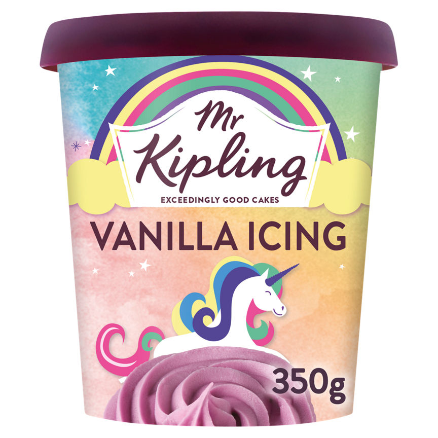 Mr. Kipling Unicorn Vanilla Flavour Icing 350g