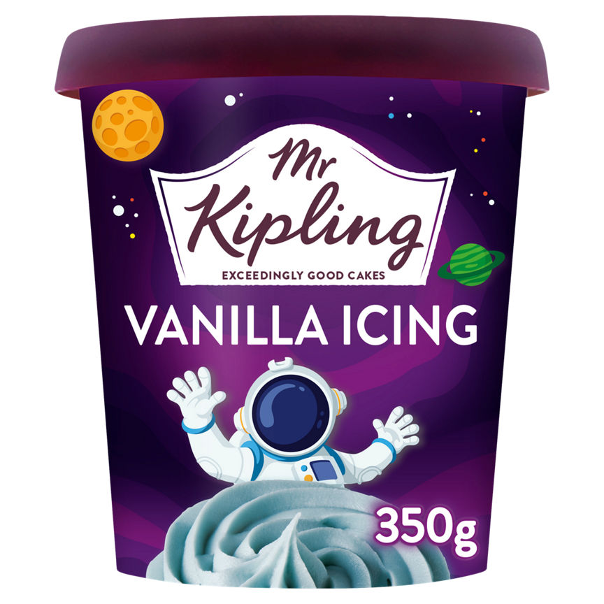 Mr Kipling Space Vanilla Flavour Icing 350g