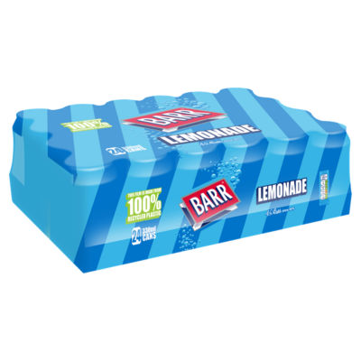 Barr lemonade 24 pack 330ml cans - British product