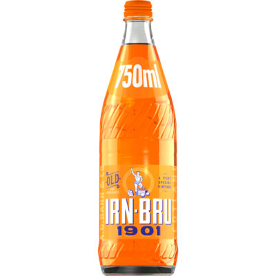IRN-BRU soft drink 1901 750ml, UK version
