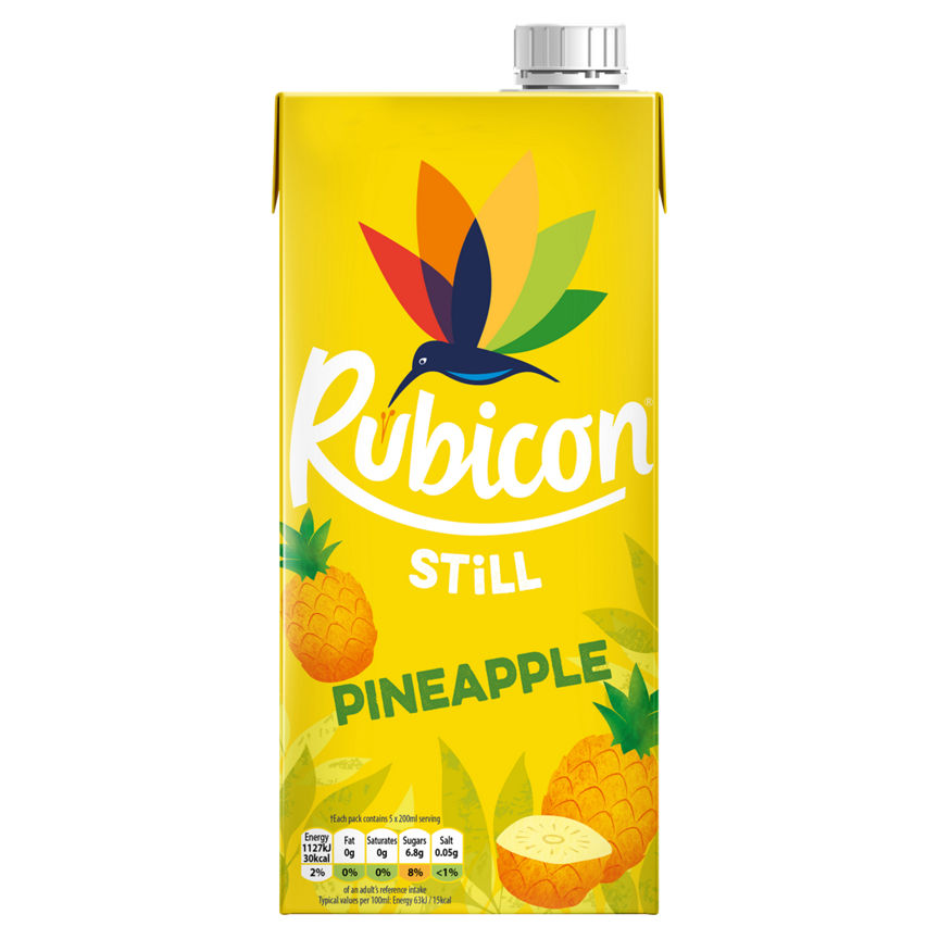 Rubicon Pineapple Fruit Juice Drink 1l