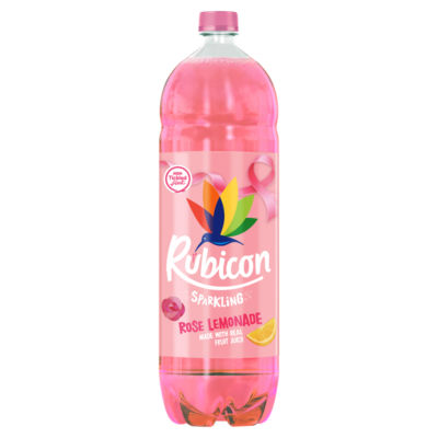 Rubicon rose lemonade soft drink 2L (British brand)