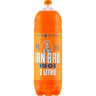 IRN-BRU 1901 soft drink 2L, UK version
