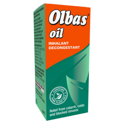 ASDA Olbas Oil Inhalant Decongestant for Colds and Congestion 12ml- Buy online at McGrocer