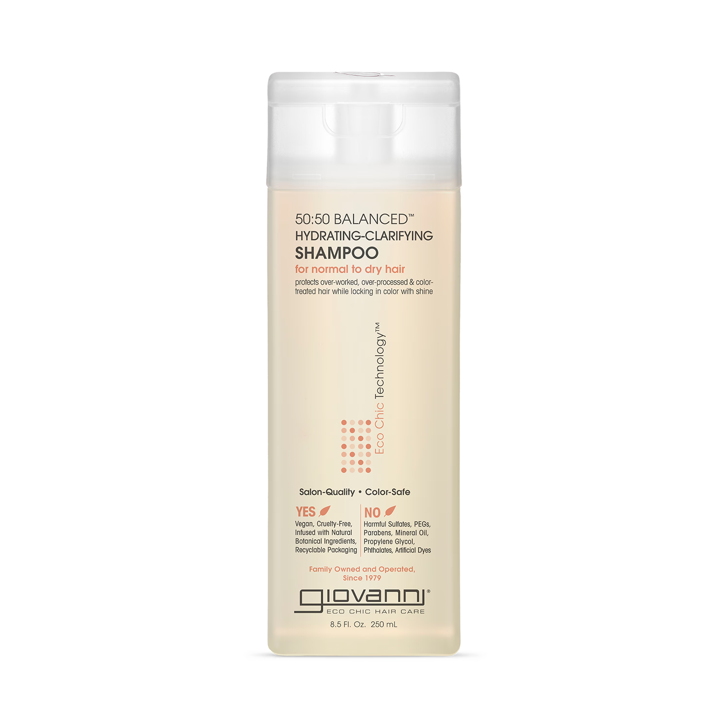 Giovanni 50:50 Balanced Shampoo - British product