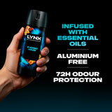 Lynx body spray Indigo Haze 150ml - British product