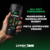Lynx Africa 3-in-1 body wash 500ml, imported from the UK