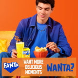 Fanta Lemon soft drink 8 x 330ml - British product