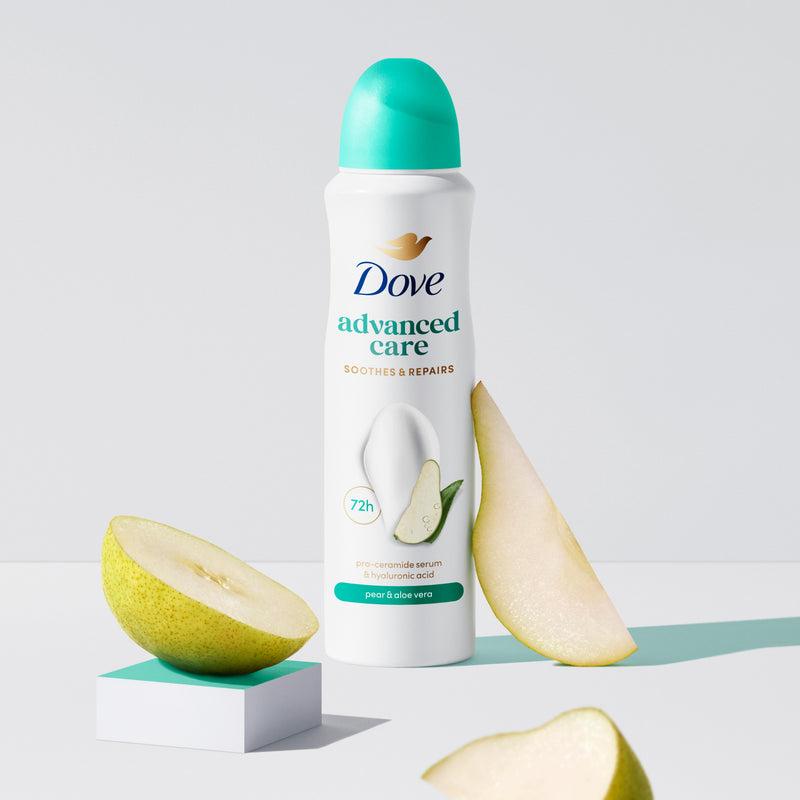 Dove antiperspirant deodorant spray Pear & Aloe Vera 200ml, UK version