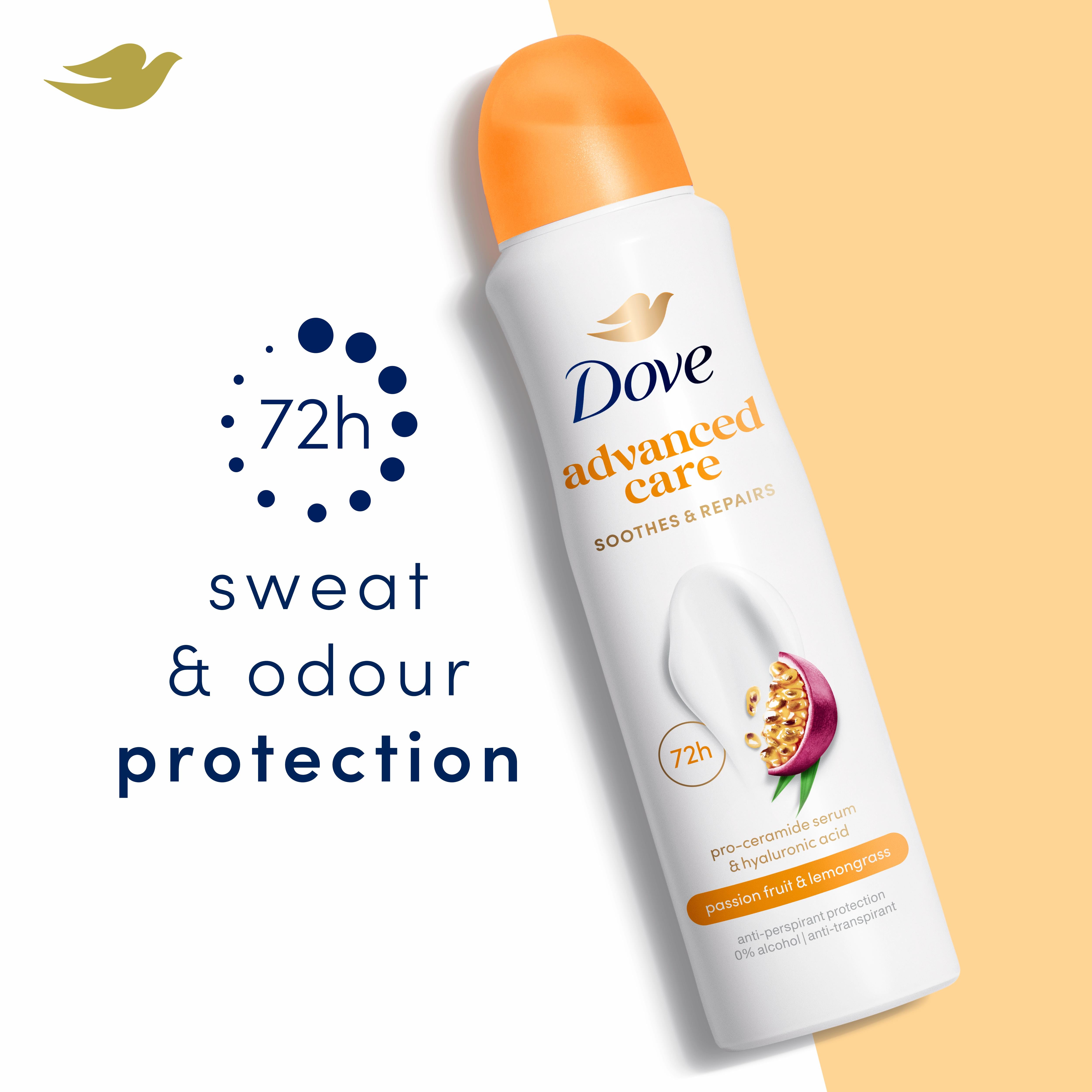 Dove antiperspirant deodorant spray Passion Fruit 200ml - British product
