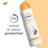 Dove antiperspirant deodorant spray Passion Fruit 200ml - British product