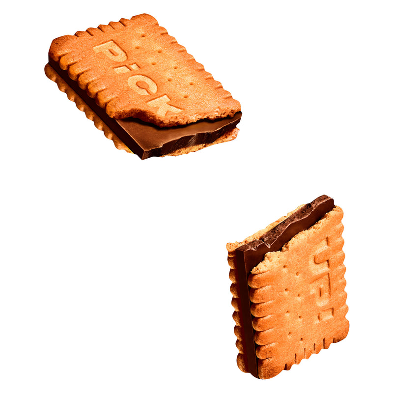 Bahlsen milk chocolate biscuit bars 5x28g, imported from the UK