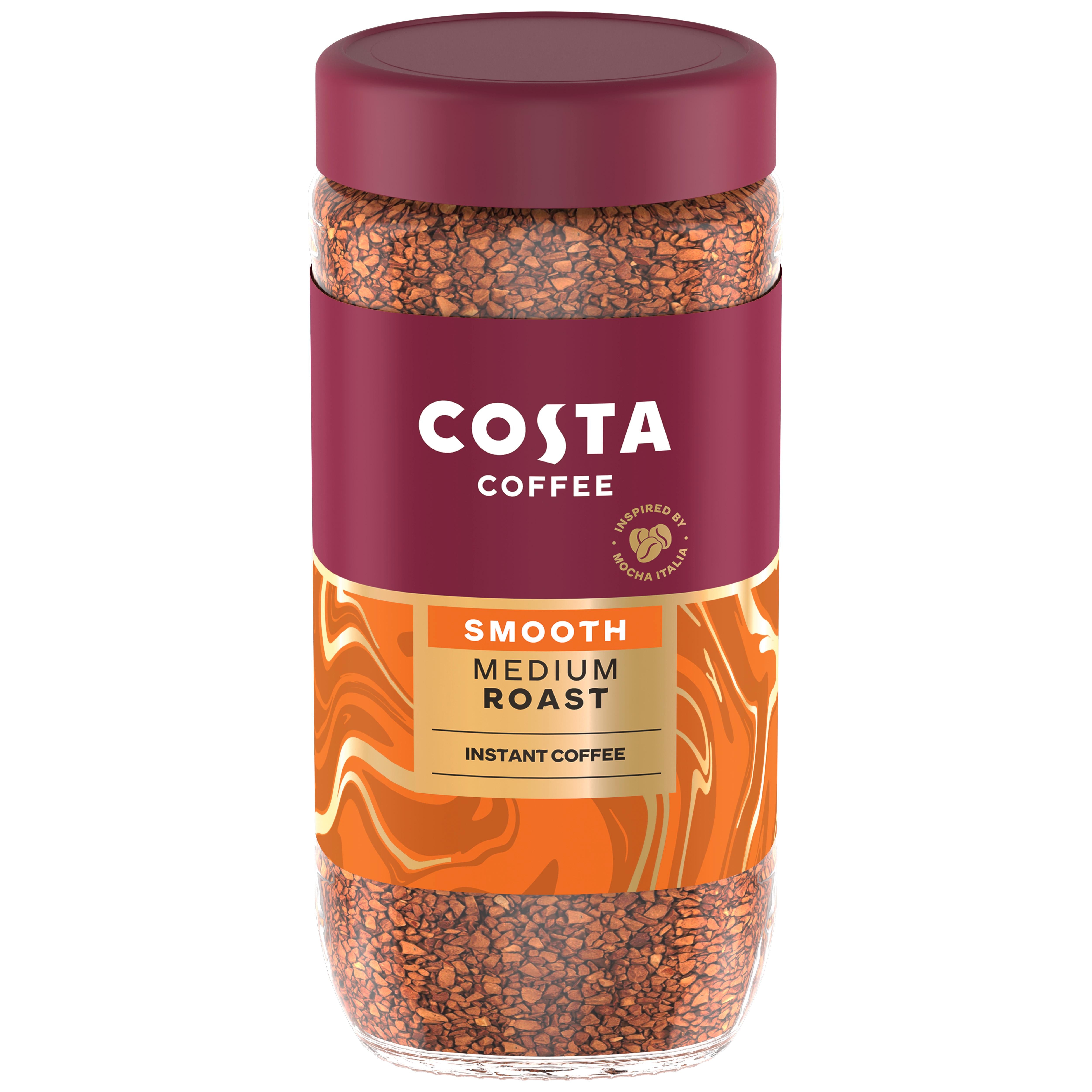 Costa Coffee smooth medium blend instant coffee 190g - British product
