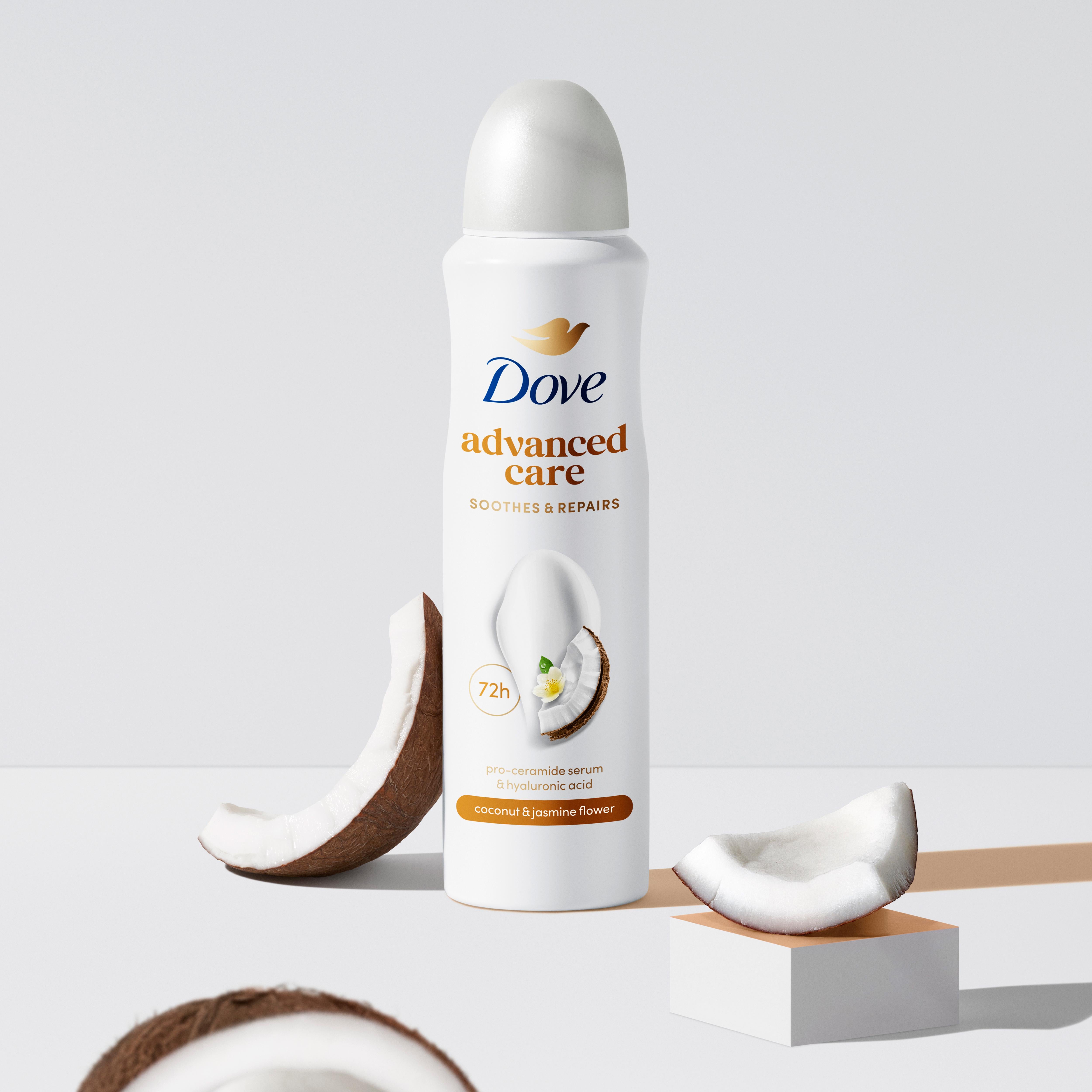 Dove antiperspirant deodorant Coconut Jasmine 200ml, UK version
